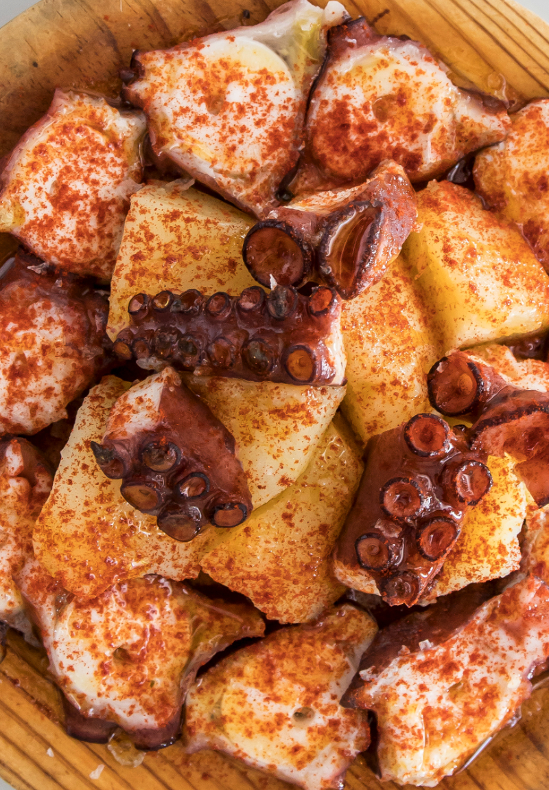 Pulpo a la gallega - La Pulpería de Mila
